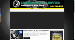 Desktop Screenshot of economytireofjupiter.com
