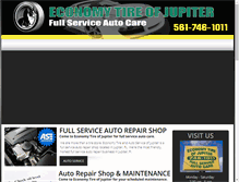 Tablet Screenshot of economytireofjupiter.com